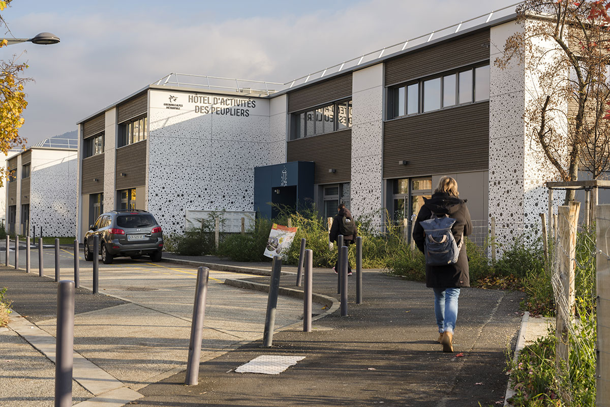 La ZA des Peupliers après réhabilitation