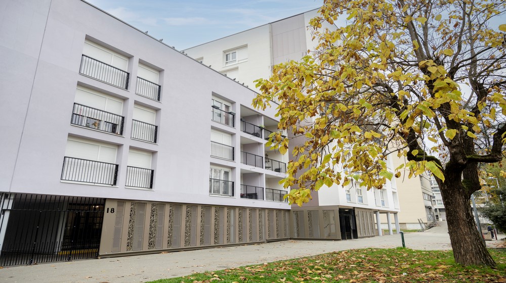 La résidence du Maine aux Essarts après réhabilitation